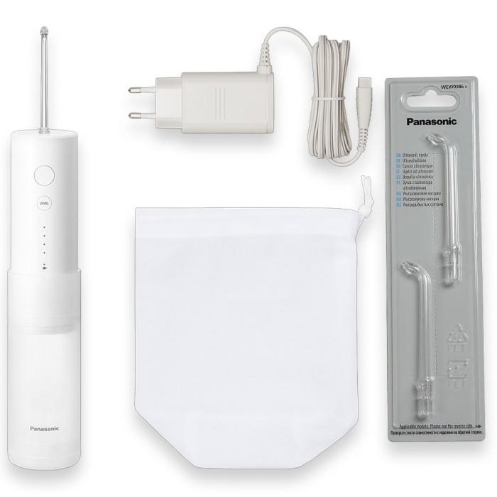 Іригатор Panasonic EW-DJ4B-W520-AS з 3 насадками