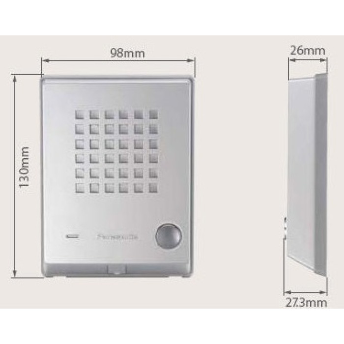 Домофон Panasonic KX-T7765X для KX-TDE100/200, KX-TEM/S824, KX-TDA30/100/200/600