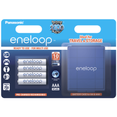 Акумулятор Panasonic BK-4MCDEC4CP Eneloop AAA 800 4BP mAh NI-MH+case