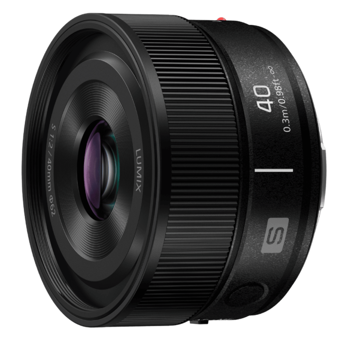 Об'єктив Panasonic S-S40E-K Lumix S 40 мм F2