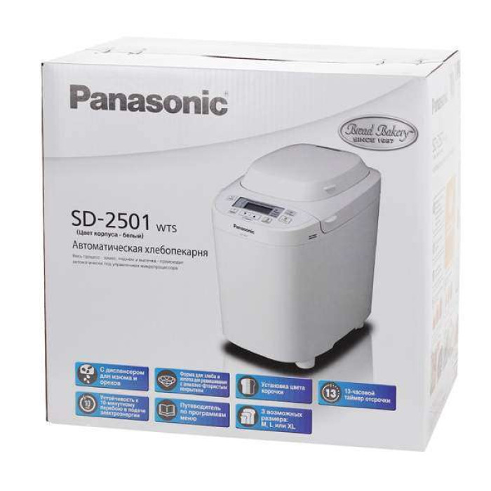 Хлібопічка Panasonic SD-2501WTS