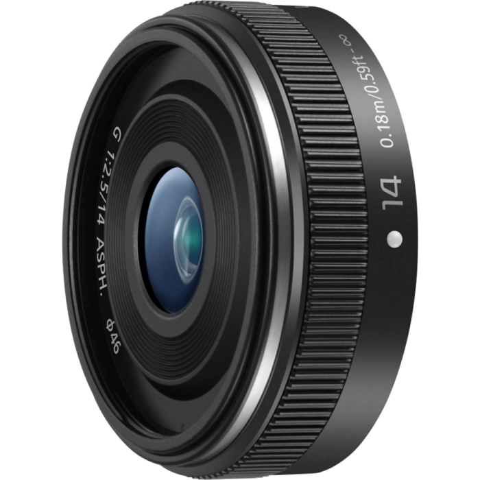 Об'єктив Panasonic H-H014AE-K Micro 4/3 Lens 14mm F/2.5
