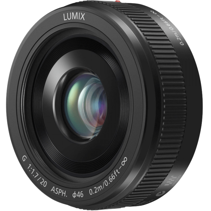 Об'єктив Panasonic H-H020AE-K Micro 4/3 Lens 20mm F1.7 ASPH Metal body Black
