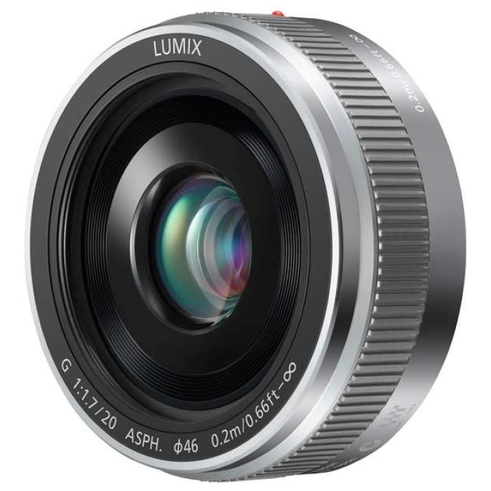 Об'єктив Panasonic H-H020AE-K Micro 4/3 Lens 20mm F1.7 ASPH Metal body Black