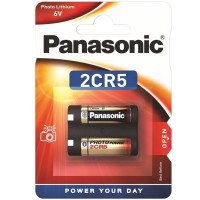 Батарейка Panasonic 2CR-5L/1BP литиевая 2CR5 блистер, 1 шт.