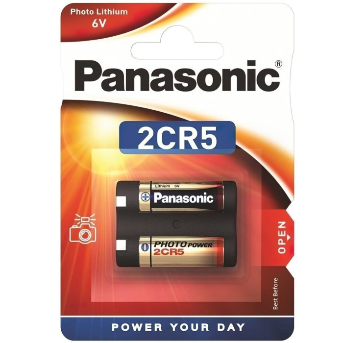 Батарейка Panasonic 2CR-5L/1BP літієва 2CR5 блістер, 1 шт.