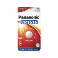 Батарейка Panasonic CR-1616EL/1B літієва CR1616 блістер, 1 шт.