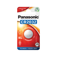 Батарейка Panasonic CR-2032EL/1B літієва CR2032 блістер, 1 шт.