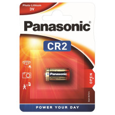 Батарейка Panasonic CR-2L/1BP літієва CR2L блістер, 1 шт.