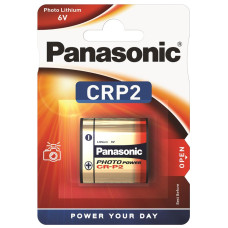 Батарейка Panasonic CR-P2L/1BP літієва CRP2 блістер, 1 шт.