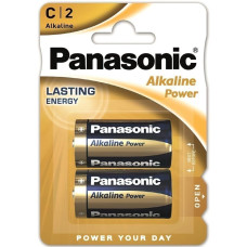 Батарейка Panasonic LR14REB/2BP ALKALINE POWER лужна C(LR14) блістер, 2 шт.