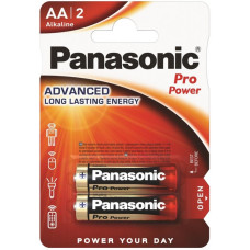 Батарейка Panasonic LR6XEG/2BP PRO POWER лужна AA блістер, 2 шт.