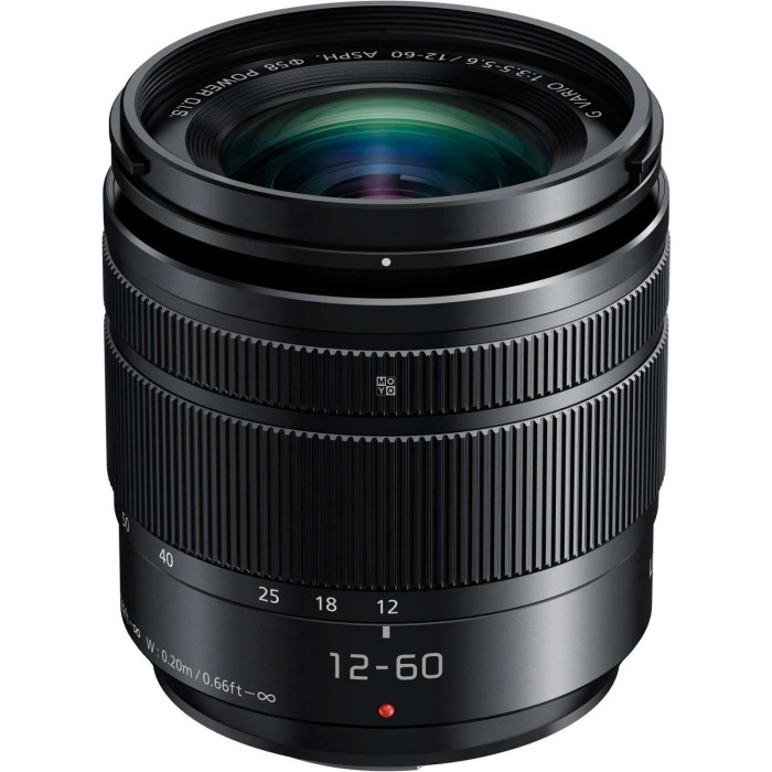 Об'єктив Panasonic H-FS12060E Micro 4/3 Lens 12-60 mm f / 3.5-5.6 ASPH. POWER O.I.S. Lumix G Vario