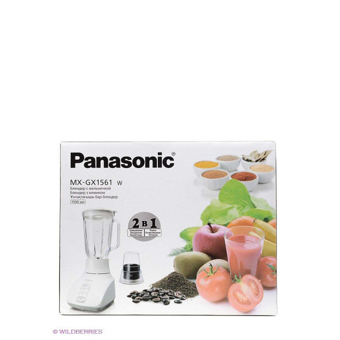 Блендер стаціонарний Panasonic MX-GX1561WTQ